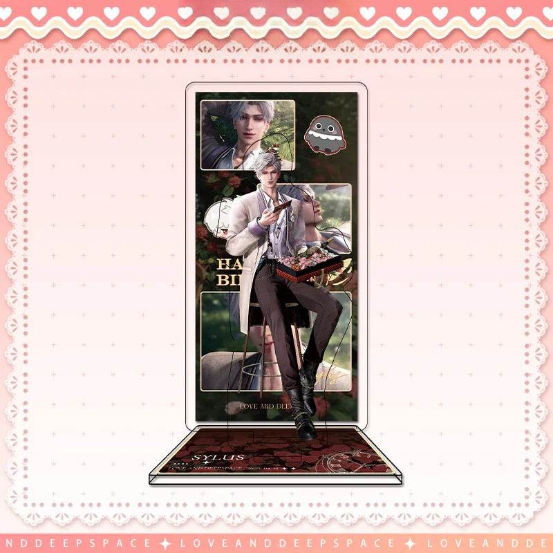 LaDS Sylus Birthday Where the Heart Dwells Series - Double Flash Badge, Standee Game Merchandise Gift - merrys