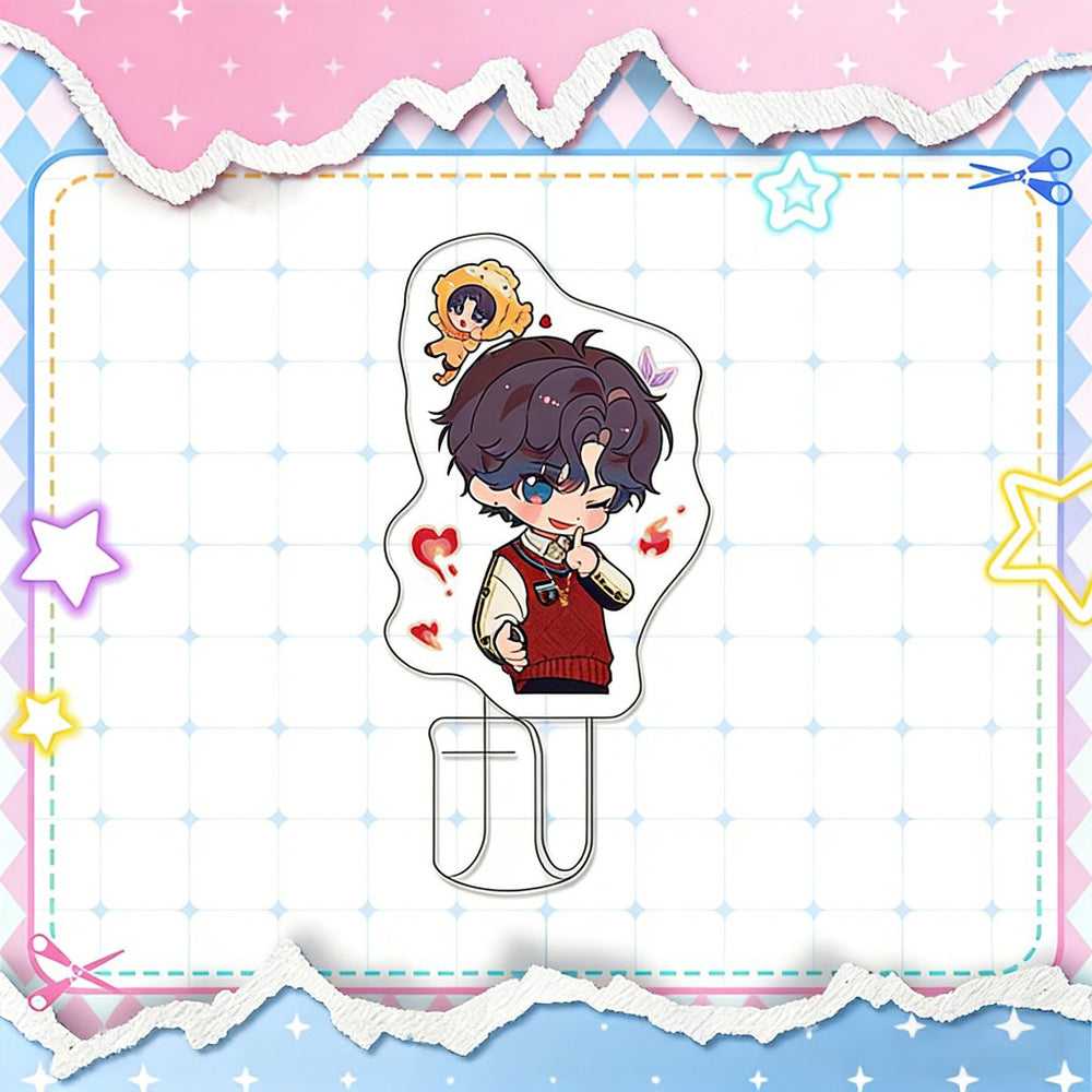 LaDS Chibi Acrylic Hook - High-Definition Printing Sandwich Craft Anime Merchandise - merrys