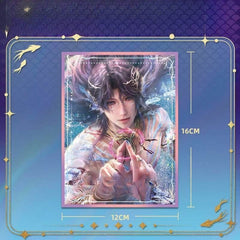 LaDS Rafayel Lemuria Sea God Series - Acrylic Sandwich Standee, Art Card, Quicksand Keychain - merrys