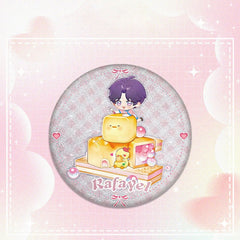 LaDS Collab Series Double Flash Badge - Tinplate 58/75mm Anime Merch - merrys