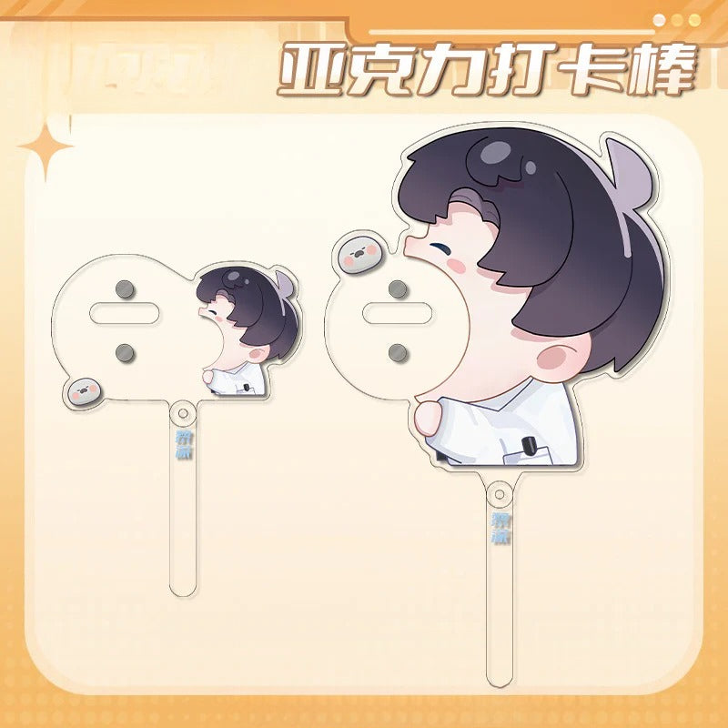 LaDS Original Badge Acrylic Check-in Stick - Badge Holder Display Set Ita Bag Decoration Anime Merchandise - merrys