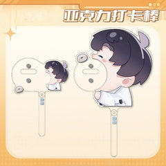 LaDS Original Badge Acrylic Check-in Stick - Badge Holder Display Set Ita Bag Decoration Anime Merchandise - merrys