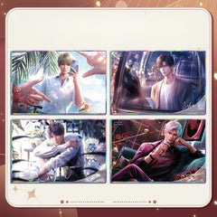 LaDS Co-branded with Mandy Acrylic Double Flash Art Card - High-Definition Printing Anime Merchandise - merrys