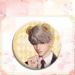 LaDS Double Flash Badge 143-196 - Diameter 75mm 58mm Tinplate Anime Merchandise - merrys