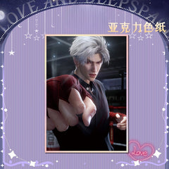 LaDS Acrylic Art Card 116-178 Large Size Holographic Edge 20.5*14.5cm Anime Merchandise - merrys