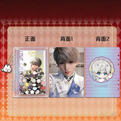 LaDS Acrylic Shaker Notebook - Student Essential Anime Desktop Decoration - merrys