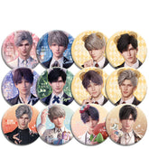 LaDS Double Flash Badge 143-196 - Diameter 75mm 58mm Tinplate Anime Merchandise