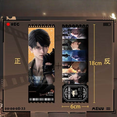 LaDS Collab Series Set - Wall Scroll & Shaker Ticket Stub & Tactile Film Badge - merrys