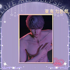 LaDS Acrylic Art Card 116-178 Large Size Holographic Edge 20.5*14.5cm Anime Merchandise - merrys