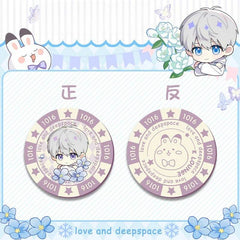 LaDS Acrylic Chip Coin - Sandwich Double-Sided High-Definition Pattern Anime Game Decorative Merchandise - merrys