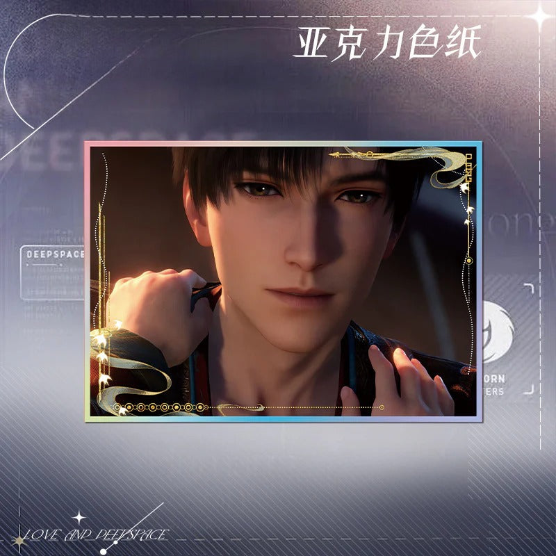 LaDS Acrylic Art Card 19-37 - Large Size 20.5*14.5cm with Holographic Edge Anime Game Merchandise - merrys