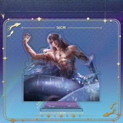 LaDS Rafayel Lemuria Sea God Series - Acrylic Sandwich Standee, Art Card, Quicksand Keychain - merrys