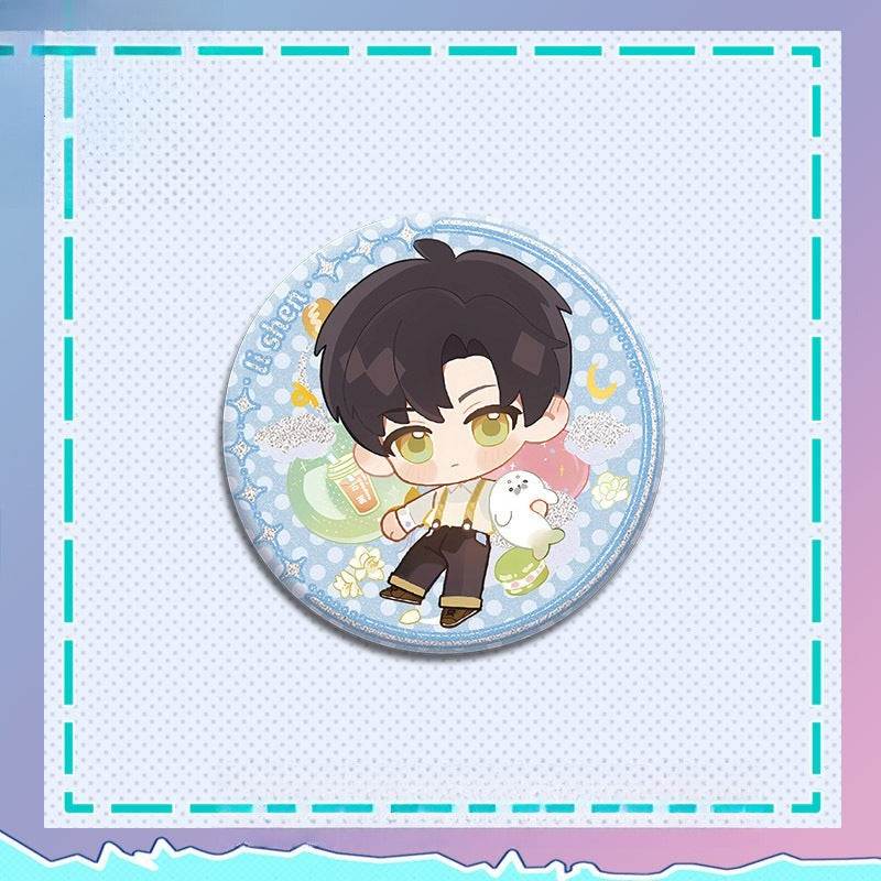 LaDS Collab Series Set - Sandwich Standee & Shaker Ticket Stub & 75mm Double Flash Badge - merrys