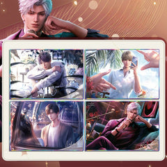 LaDS Co-branded with Mandy Acrylic Double Flash Art Card - High-Definition Printing Anime Merchandise - merrys