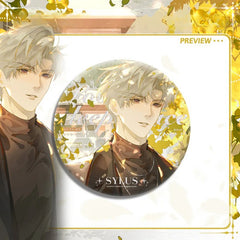 LaDS Original Four Seasons Movement Double Flash Badge - 75mm 58mm PET Badge Game Merchandise - merrys