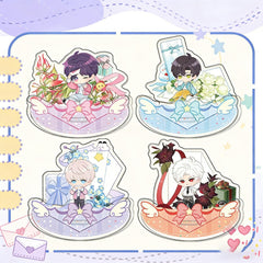 LaDS Shaker 9-18 Acrylic Bobblehead - High-Def Printing Sandwich Craft Decompression Toy - merrys