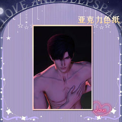 LaDS Acrylic Art Card 116-178 Large Size Holographic Edge 20.5*14.5cm Anime Merchandise - merrys