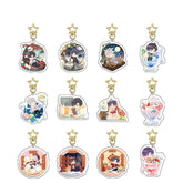 LaDS Chibi Keychain Star Buckle Charm - Rafayel, Xavier Merchandise