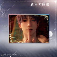 LaDS Acrylic Art Card 19-37 - Large Size 20.5*14.5cm with Holographic Edge Anime Game Merchandise - merrys