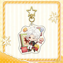 LaDS Series 34-37 Sandwich Star Keychain - Double-Sided High-Definition Anime Acrylic Charm - merrys