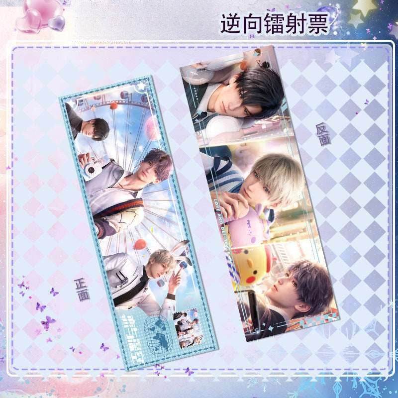 LaDS Reverse Holographic Ticket High-Definition Printing Zayne, Xavier, Rafayel Merchandise - merrys