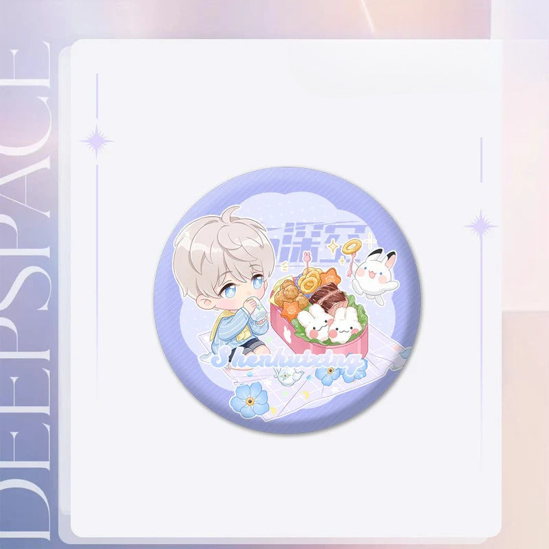 LaDS Series 101 Badge - Chibi Cartoon Character Zayne, Rafayel All Characters Badge Merchandise - merrys