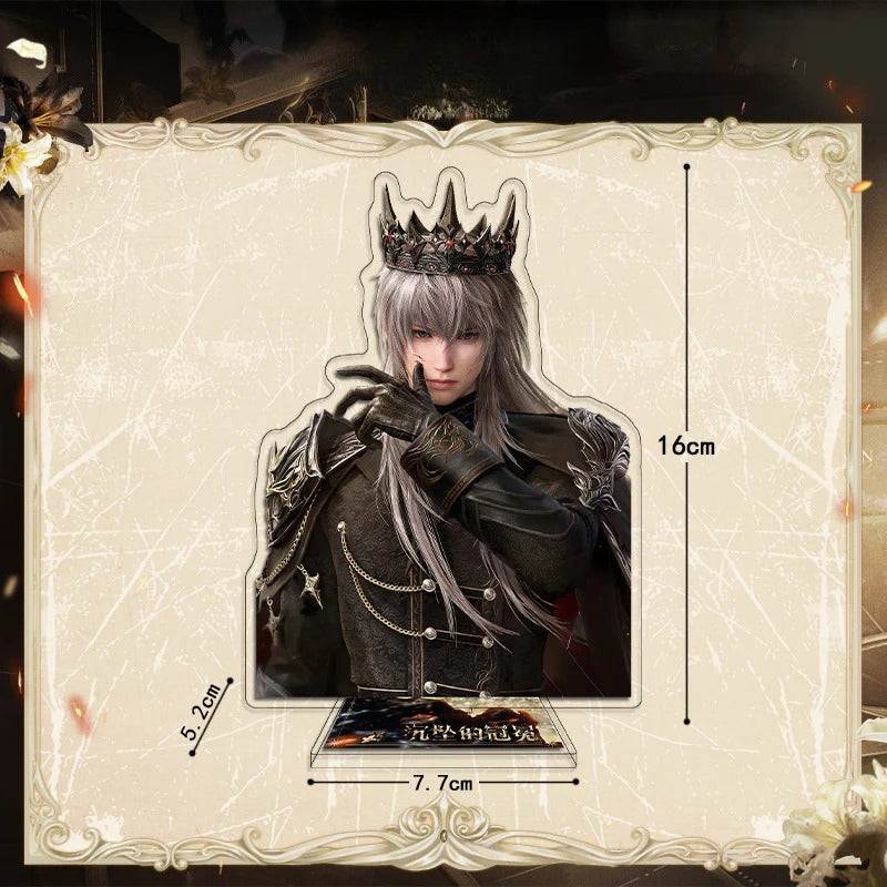 LaDS Xavier Falling Crown Series - Acrylic Sandwich Standee, Art Paper & Quicksand Keychain - merrys