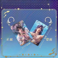 LaDS Rafayel Lemuria Sea God Series - Acrylic Sandwich Standee, Art Card, Quicksand Keychain - merrys