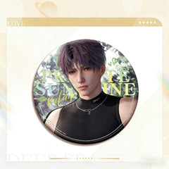 LaDS Double Flash Badge - 75mm 58mm Tinplate Anime Game Merchandise - merrys