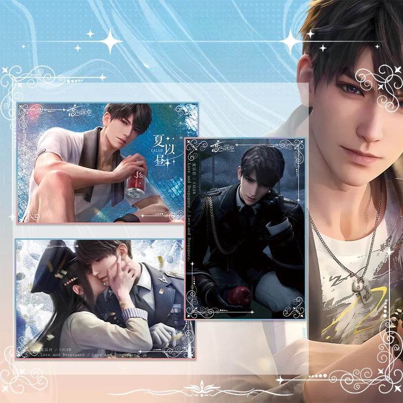 LaDS Series 501 Caleb Acrylic Double Flash Art Card - High-Definition Printing Anime Mobile Game Merchandise - merrys