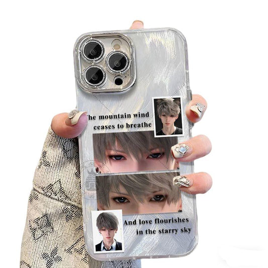 LaDS Xavier Youthful Vibe Plume Fabric Phone Case - Compatible with iphone Series - merrys