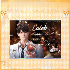LaDS Caleb Birthday Series Set - Double Flash Badge, Standee Anime Game Acrylic Merchandise - merrys