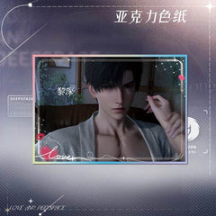 LaDS Acrylic Art Card 19-37 - Large Size 20.5*14.5cm with Holographic Edge Anime Game Merchandise - merrys