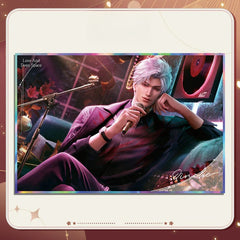 LaDS Co-branded with Mandy Acrylic Double Flash Art Card - High-Definition Printing Anime Merchandise - merrys