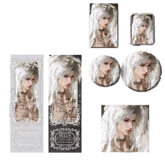 Artist-Authorized Lads Sylus 6-Piece Set - Badges, Holographic Laser Tickets, Acrylic Standees & Keychains