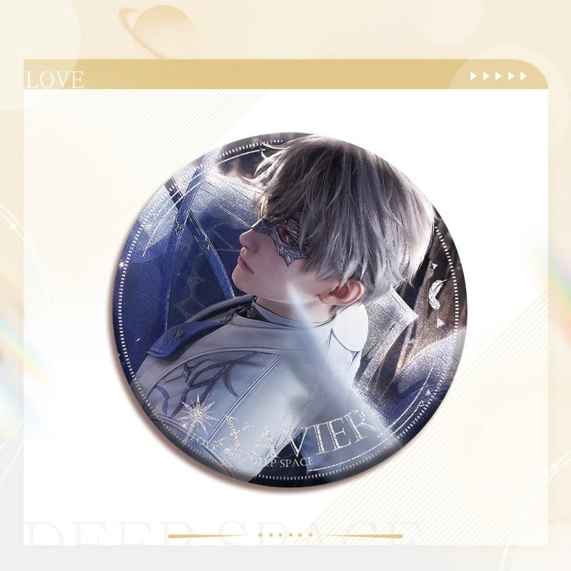 LaDS Double Flash Badge 81-105 - All Characters 75mm 58mm Tinplate Game Merchandise - merrys