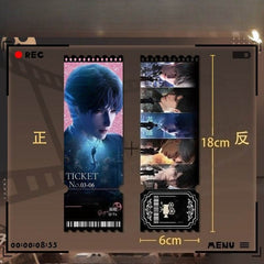 LaDS Collab Series Set - Wall Scroll & Shaker Ticket Stub & Tactile Film Badge - merrys