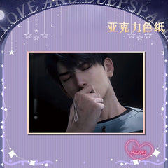 LaDS Acrylic Art Card 116-178 Large Size Holographic Edge 20.5*14.5cm Anime Merchandise - merrys