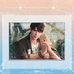 LaDS Series 501 Caleb Acrylic Double Flash Art Card - High-Definition Printing Anime Mobile Game Merchandise - merrys