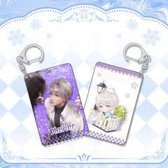 LaDS Shaker Mahjong Charm Keychain - Zayne, Rafayel, Xavier Anime Merch - merrys