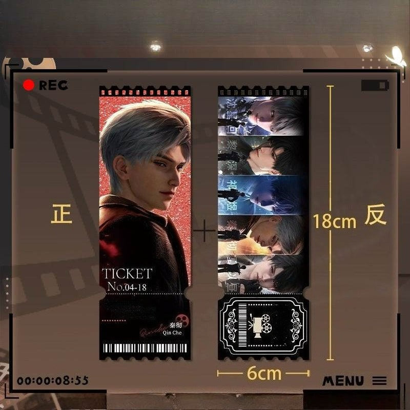 LaDS Collab Series Set - Wall Scroll & Shaker Ticket Stub & Tactile Film Badge - merrys