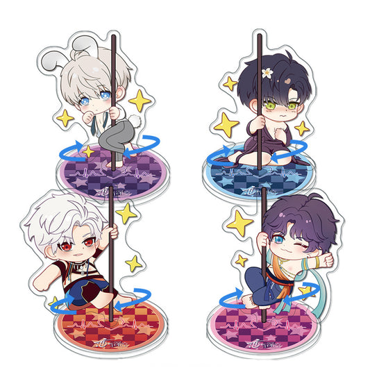 LaDS Acrylic Rotating Standee - Sandwich High-Definition Cartoon Doujin Decoration - merrys