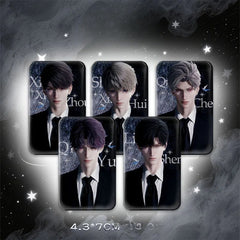 Lads Artist-Authorized School Uniform Suit Series Rectangular Double Flash Badge