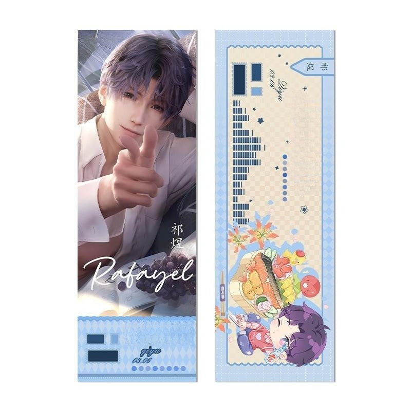 LaDS Reverse Holographic Ticket High-Definition Printing Zayne, Xavier, Rafayel Merchandise - merrys