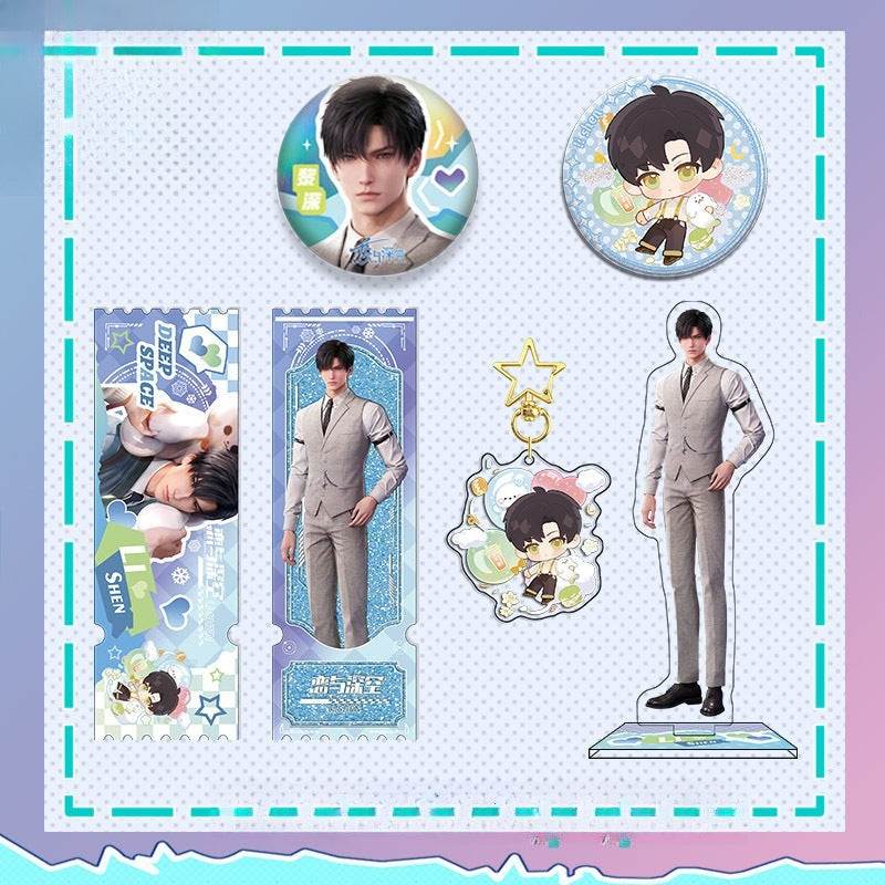 LaDS Collab Series Set - Sandwich Standee & Shaker Ticket Stub & 75mm Double Flash Badge - merrys