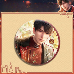 LaDS Double Flash Badge 143-196 - Diameter 75mm 58mm Tinplate Anime Merchandise - merrys