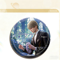 LaDS Double Flash Badge - 75mm 58mm Tinplate Anime Game Merchandise - merrys