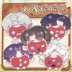 LaDS Original Chibi Big Mouth Shaker Keychain Double-Sided Pattern Creative Acrylic Merchandise Charm - merrys