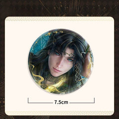 LaDS Zayne End of God Series - Acrylic Sandwich Standee, Art Card, Quicksand Keychain - merrys