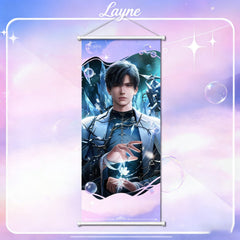 LaDS Premium Canvas Wall Scroll - Anime Game Merch - merrys